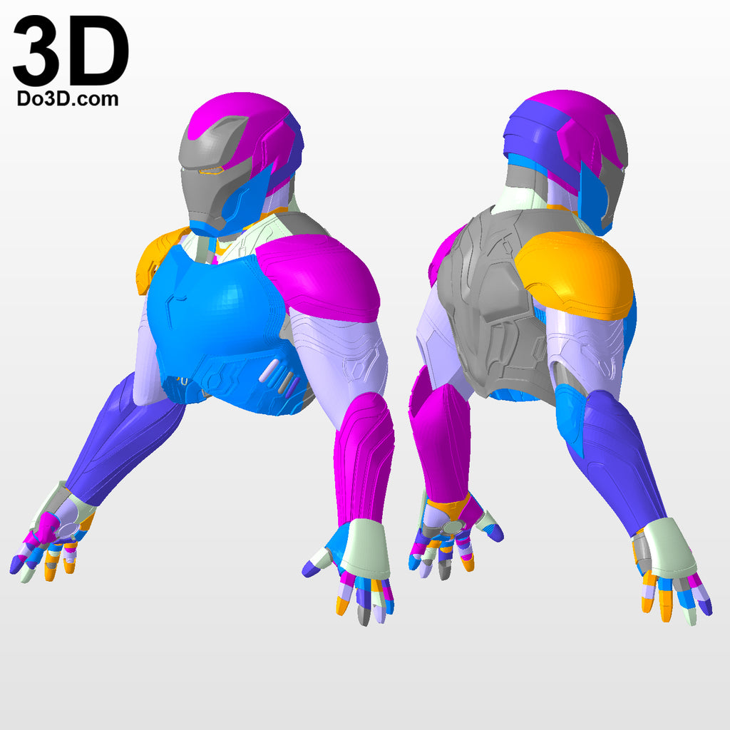 Iron Man Mark XLVIII MK 48 Upper Body Armor | 3D Model Project #2969