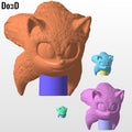 Sonic Head Figure / Statue Version | 3D Printable Model #SS33