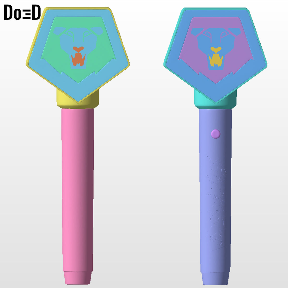 Saja Boys Fan Light Stick KPop Demon Hunters | 3D Model STL File #SBS18