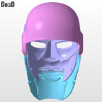 Doom Tyrant Helmet 002 3D Printable Model STL File #DT52