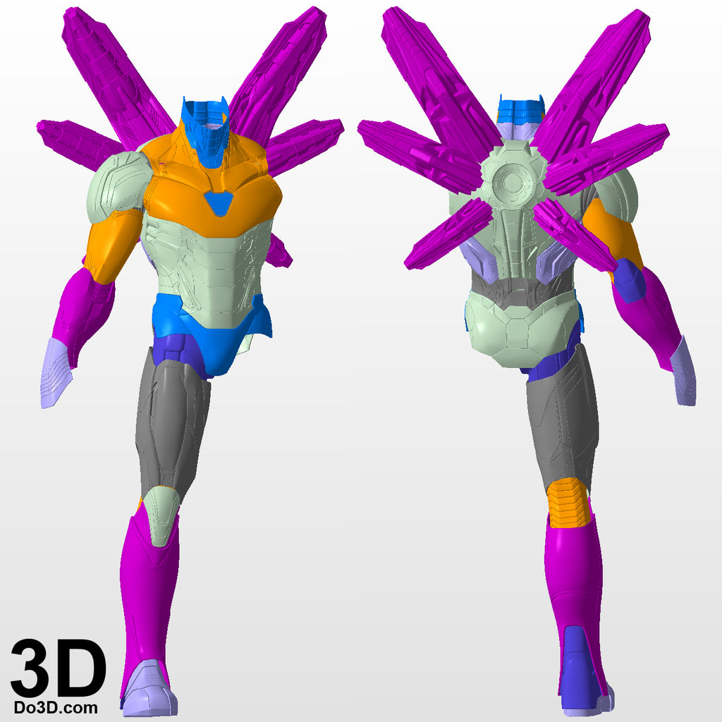 IRON MAN MARK LXXXV Armor + Wing MK 85 Endgame | 3D Model Project #5775