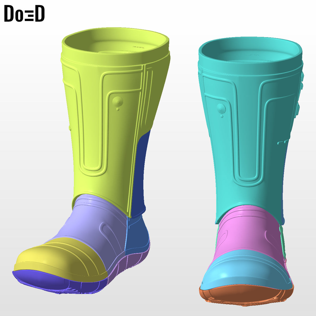 Bundle: Mister Fantastic Gauntlet Belt Boots Cosplay Stretchy Arms STL 3D Models