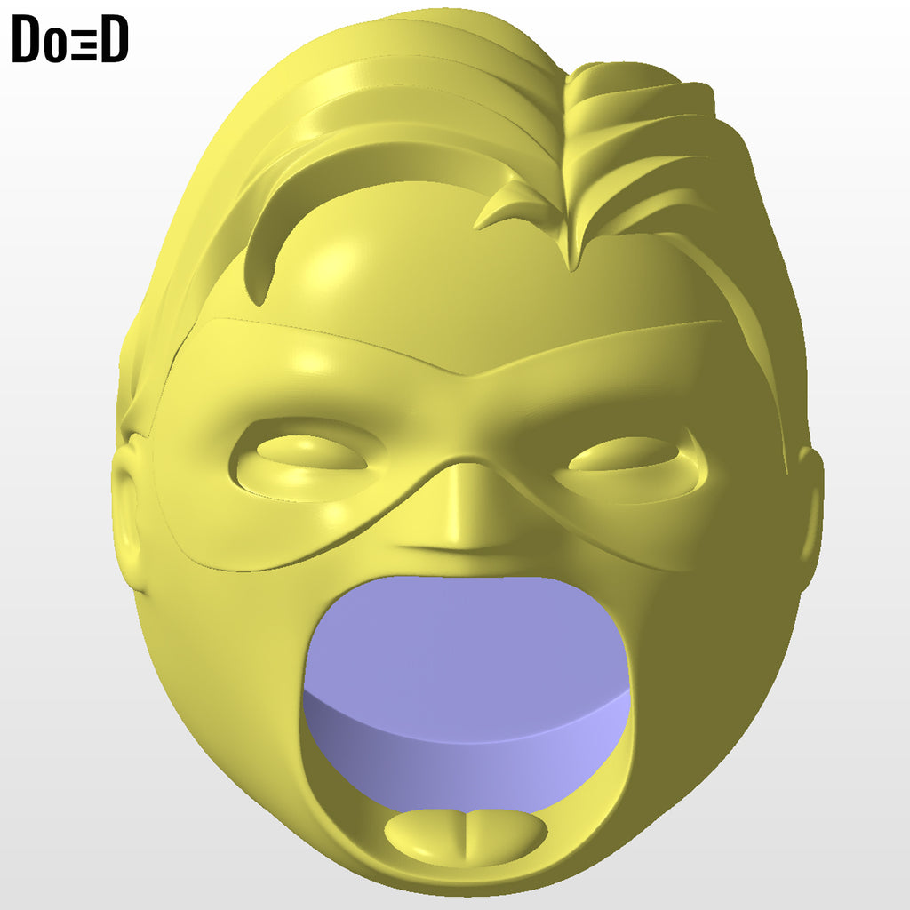 Robin Do3D Screamer Popcorn Bucket 3D Printable Model #R1932