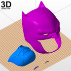 Batman Dark Knight Returns Cowl Helmet Toy Version | 3D Model Project #2730