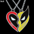 Deadpool Wolverine Best Friends Necklace Pendents | 3D Printable Model #DW412