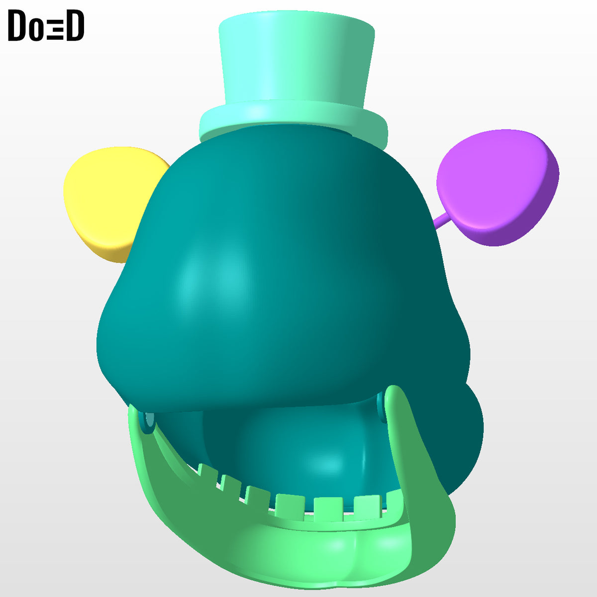 Freddy Fazbear Helmet Five Nights at Freddy's | 3D printable model file #FF41