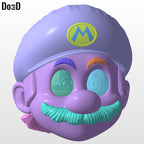 Bundle: Super Mario Movie Helmets Luigi Mario | 3D Printable Model #BSMM02