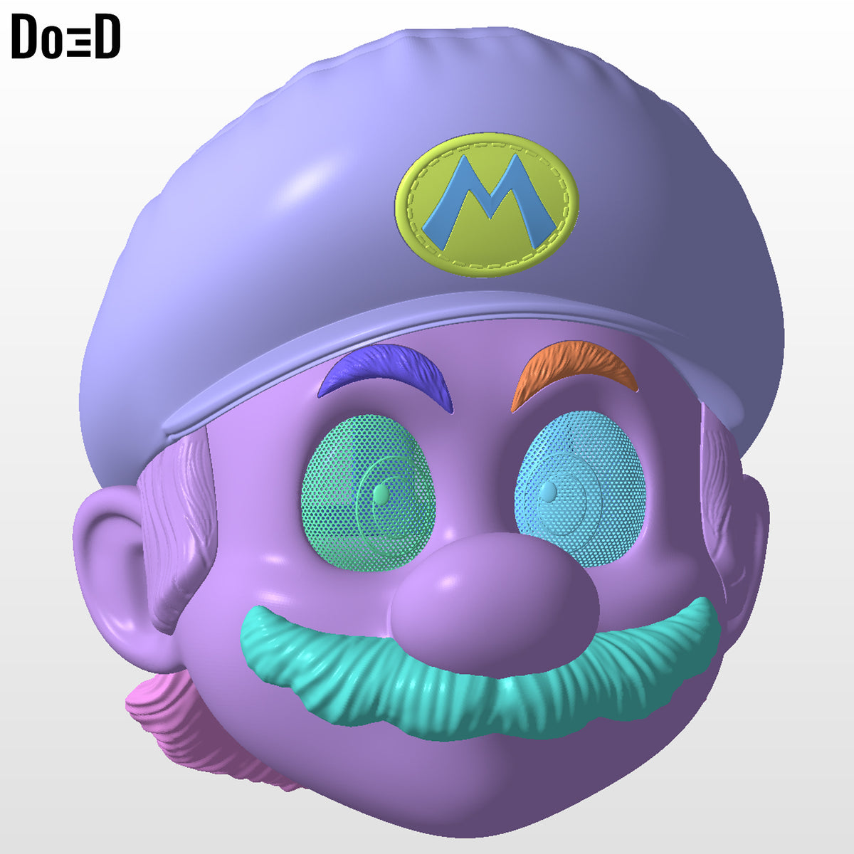Mario Super Mario Movie Helmet | 3D Printable Model #SML99