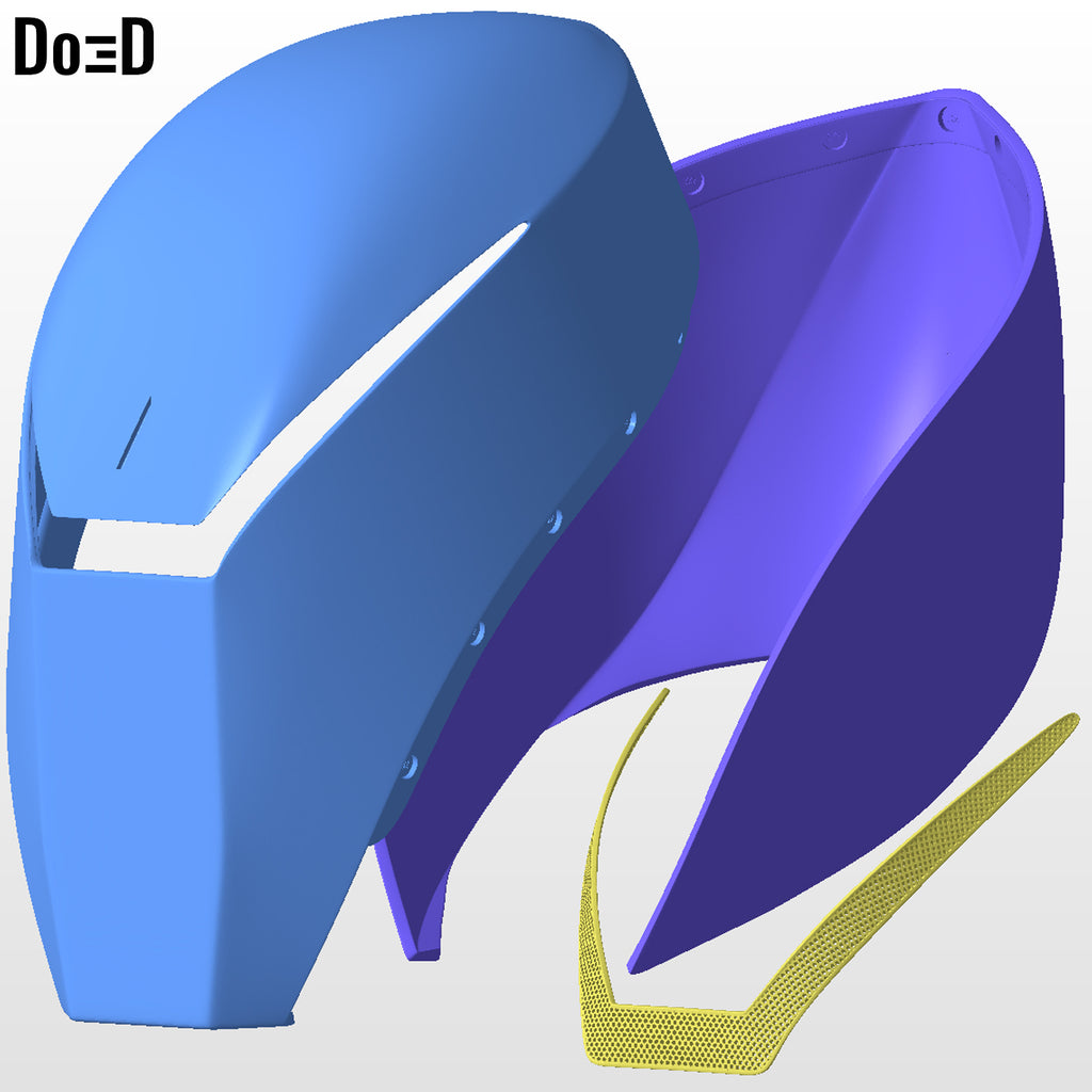 CLU Tron Legacy Helmet | 3D Printable Model #C299