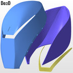 CLU Tron Legacy Helmet | 3D Printable Model #C299