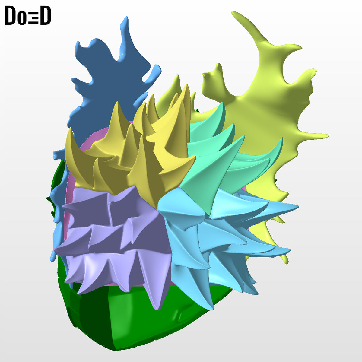 Izuku Midoriya Helmet My Hero Academia Will B Mask 3D Printable Model DEKU #M239