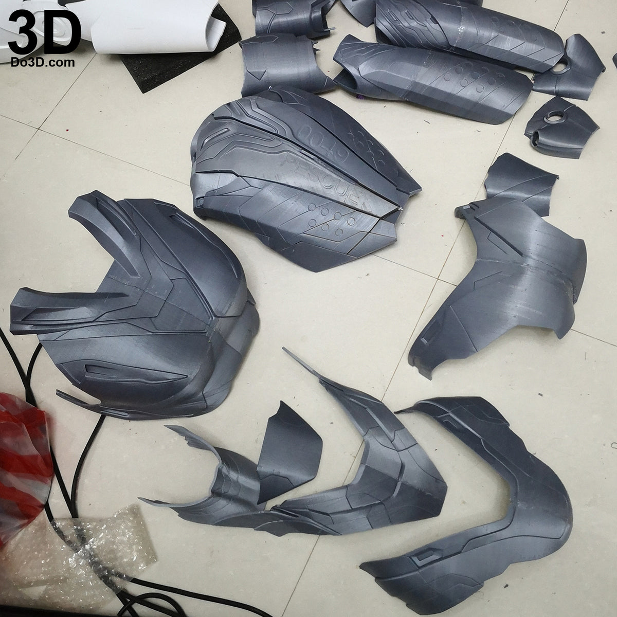 Rescue Engame Armor Iron Man Mark XLIX MK 49 3D Model Project #5887