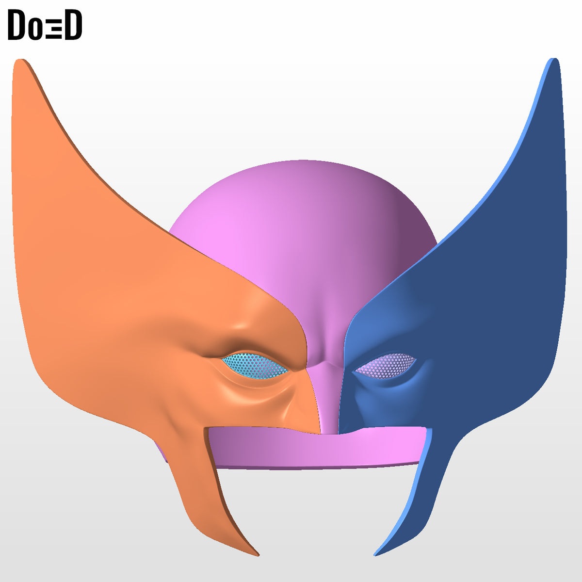 Wolverine 97 Cowl / Helmet 3D Printable Model Print File #W97