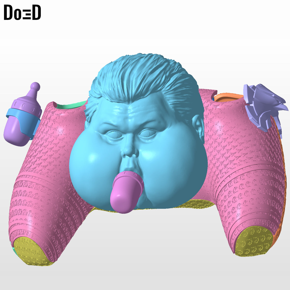 Homelander Meme PS5 Controller Case Cover The Boys 3D Printable Model STL #TB5
