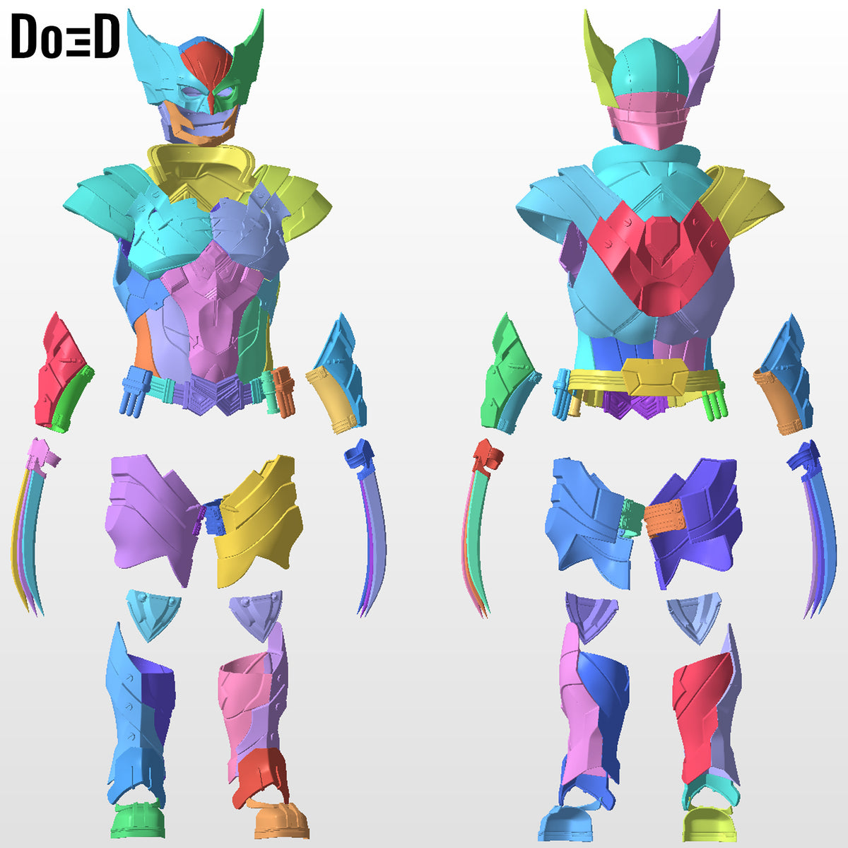 X-Men Variant Kai Arts Logan Armored Wolverine Armor | 3D Printable Model #2115