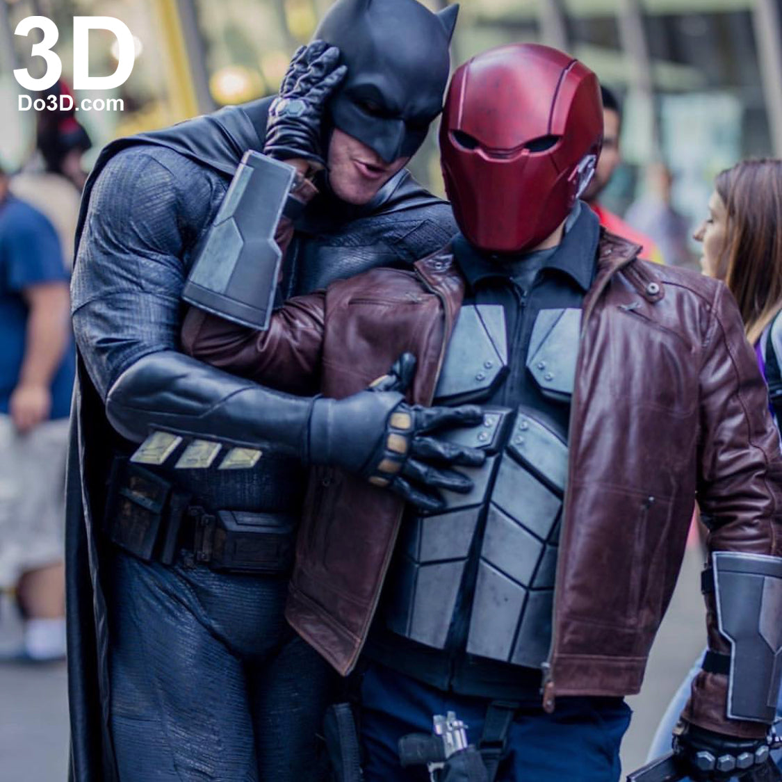 Red Hood Injustice 2 Helmet Cowl | 3D Model Project #2712
