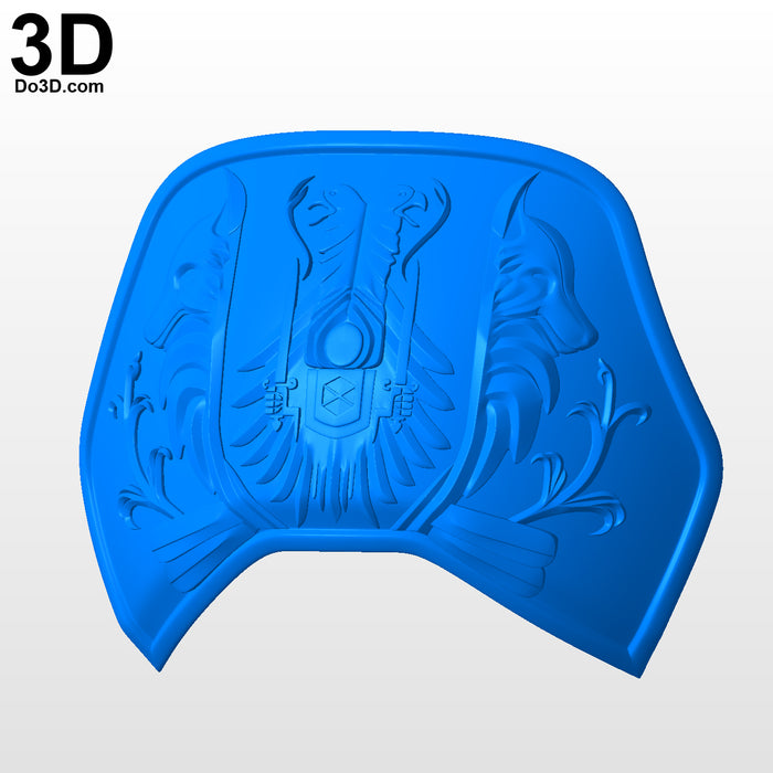 Chest & Back Armor of Alpha Lupi Year 1 Titan Destiny | 3D Model Project #5962