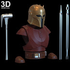 Armorer Mandalorian Blacksmith Armor | 3D Model Project #6279
