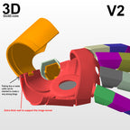 Iron Man MK 46 Glove with Hinges V2 | 3D Model Project #6569