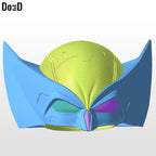 Wolverine DEX Helmet Mask Cowl  | 3D Printable Model #D96