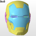 Iron Man Mark XLII / XLIII MK 42 / 43 Premium Helmet | 3D Model Project #5032