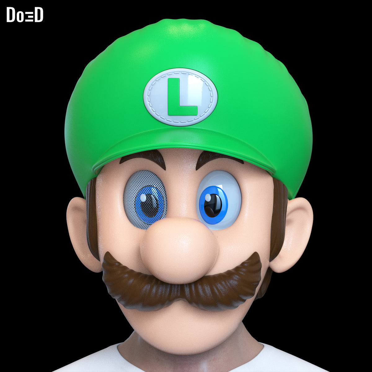 Bundle: Luigi Super Mario Helmet | 3D Printable Model #BSM89
