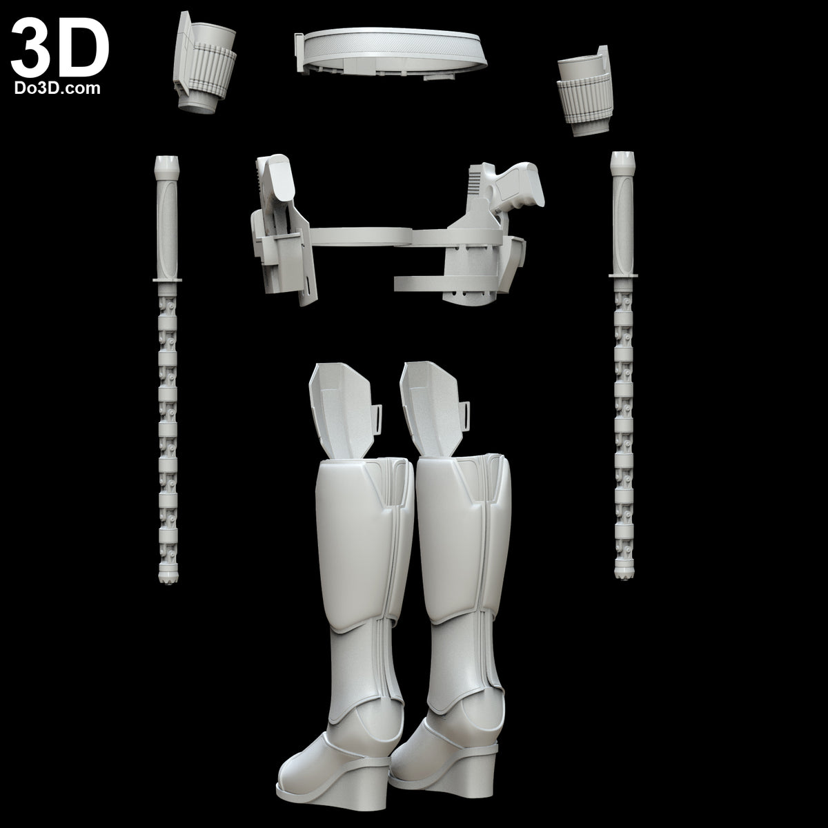 Black Widow Avengers Infinity War Set | 3D Model Project #4494