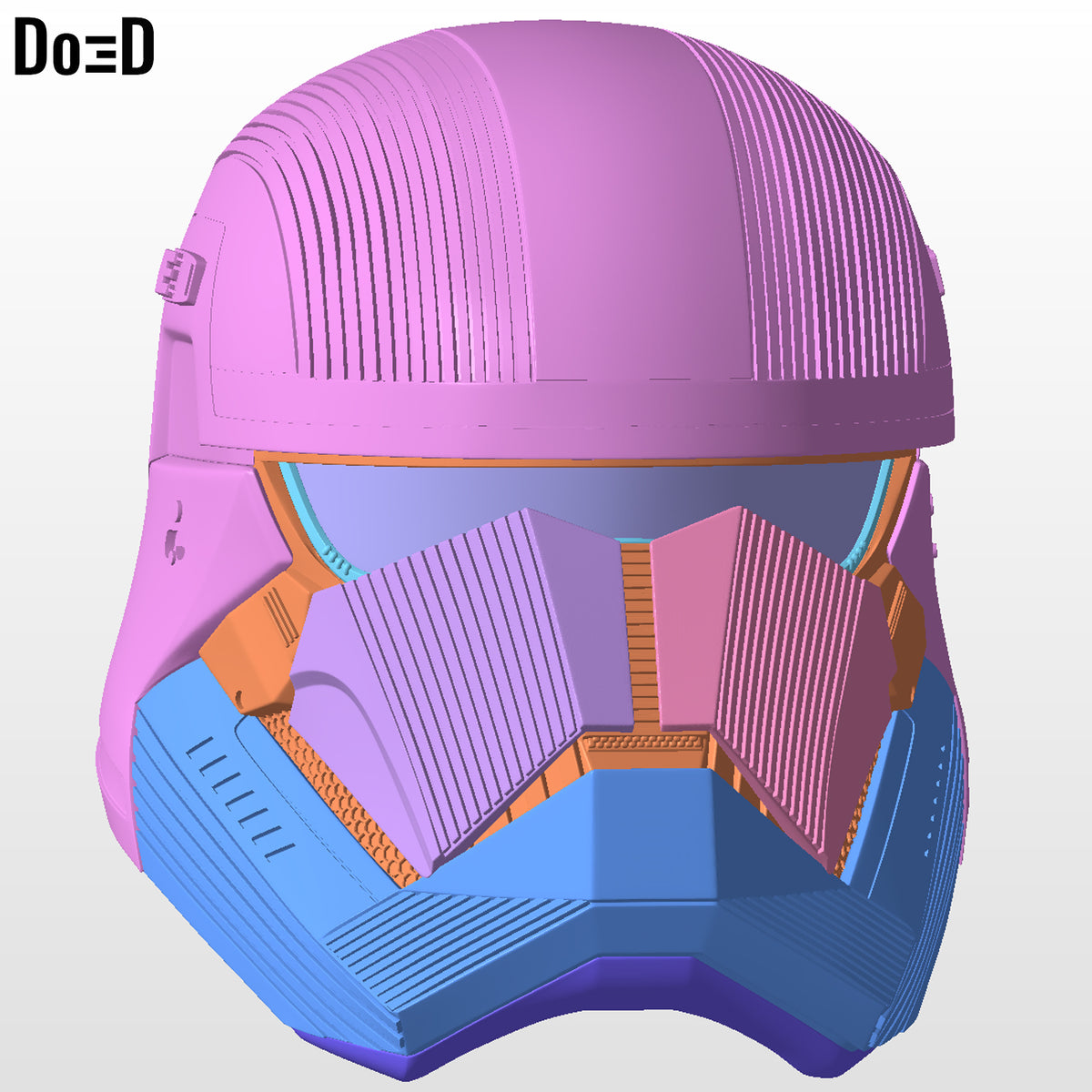 Sith Trooper Helmet Star Wars: The Rise of Skywalker | 3D Model Project #6022