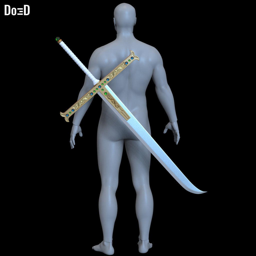 Dracule Mihawk Sword Yoru One Piece Netflix | 3D Printable Model STL File #MS101