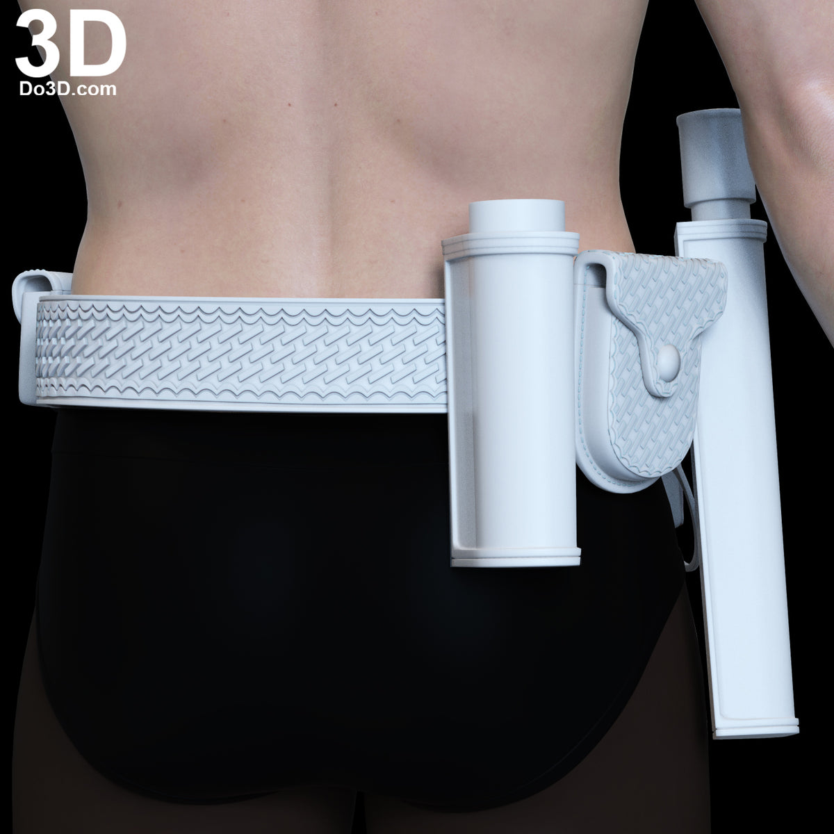 The Batman Lower Body, Leg Armors, Holster Utility Belt 3D Printable Model #TB68
