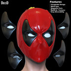 Lady Deadpool helmet | 3D printable model file #LD19