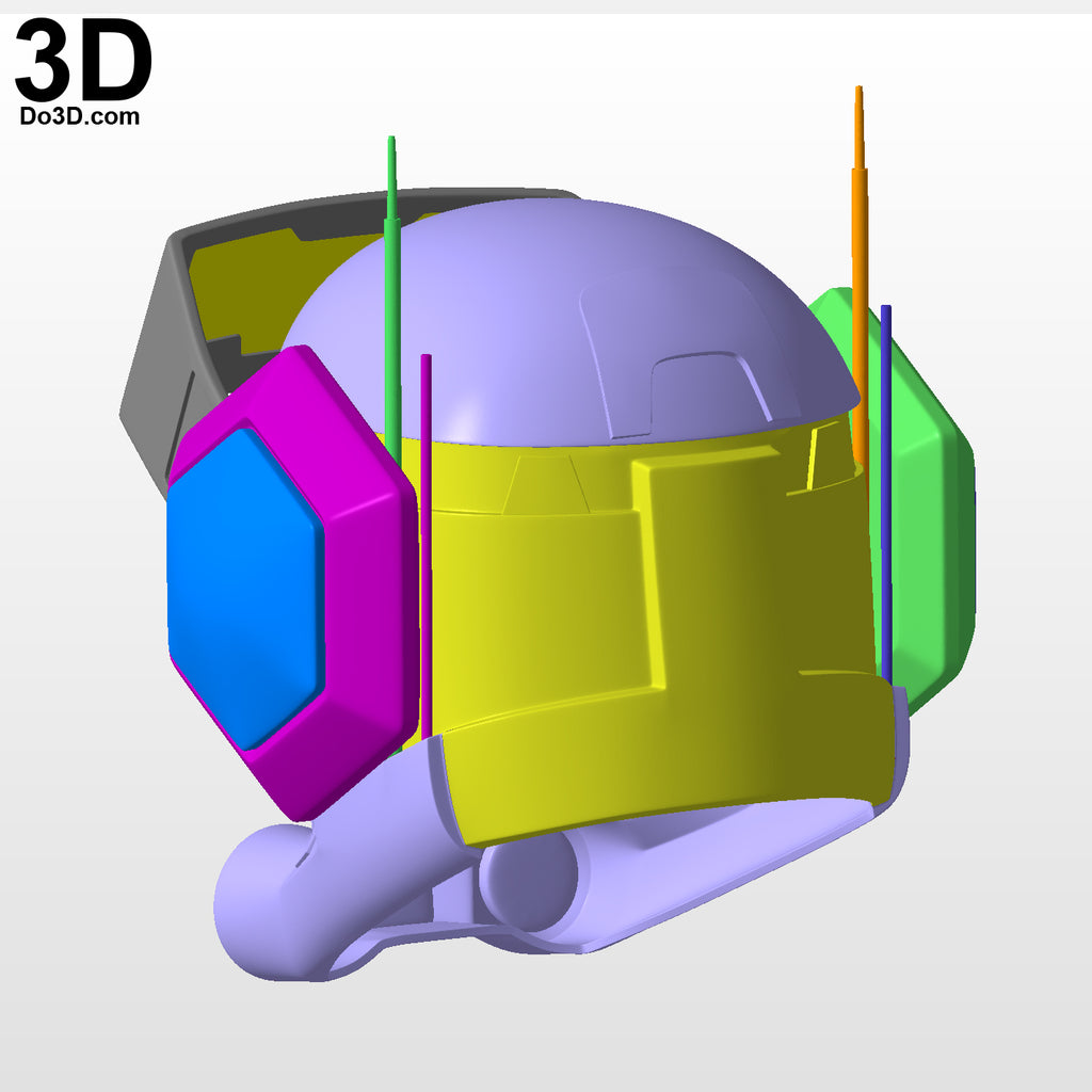 Tech Bad Batch armor | 3D Printable Model #BBT1