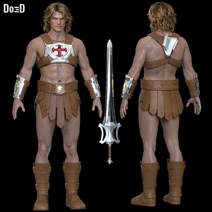 He-Man Full Body  Power Sword Masters of the Universe 3D Printable Model #HM63
