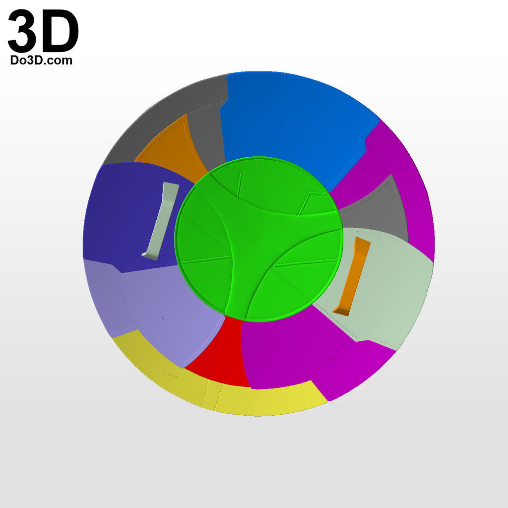 Taskmaster Shield & Sword Black Widow Movie | 3D Printable Model STL File #B091