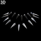 Black Panther 2018 Body Accessory Claws, Necklace, 3D Model Project #4002