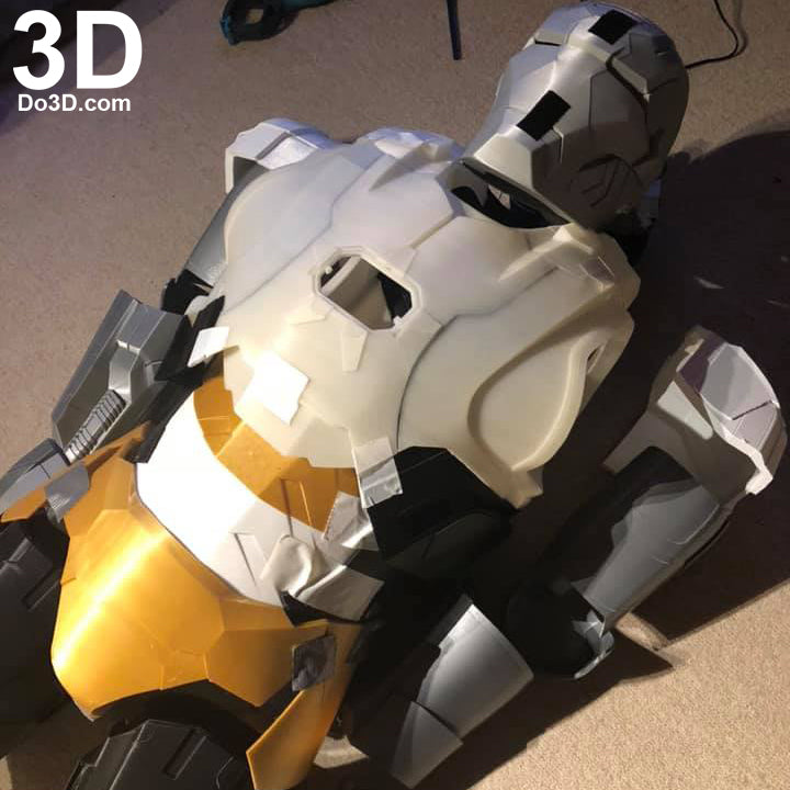 Iron Man Mark II Armor War Machine  MK 2 | 3D Model Project #792