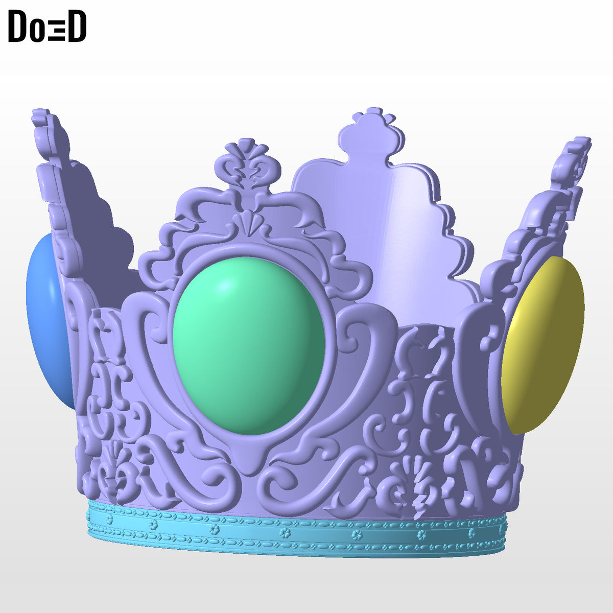 Peach Crown from Super Mario| 3D Printable Model #P26