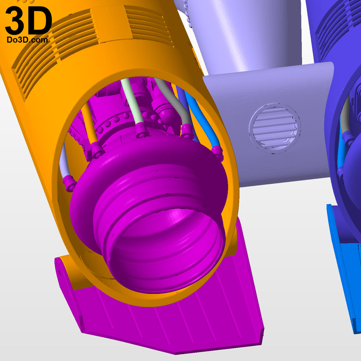 The Rocketeer Rocket Cirrus X-3 Jet Pack | 3D Model Project #2860