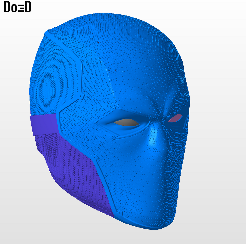 Red Hood Gotham Knights Helmet | 3D Printable Model Print File STL #R21