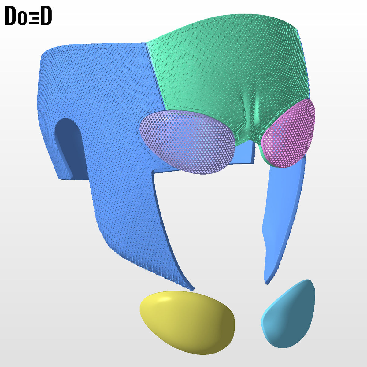 Invincible Classic Helmet / Mask | 3D Printable Model #IC25