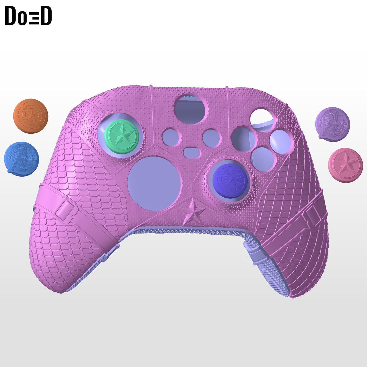 Captain America Xbox Controller Case Cover | 3D Printable Model Print File #CAC2