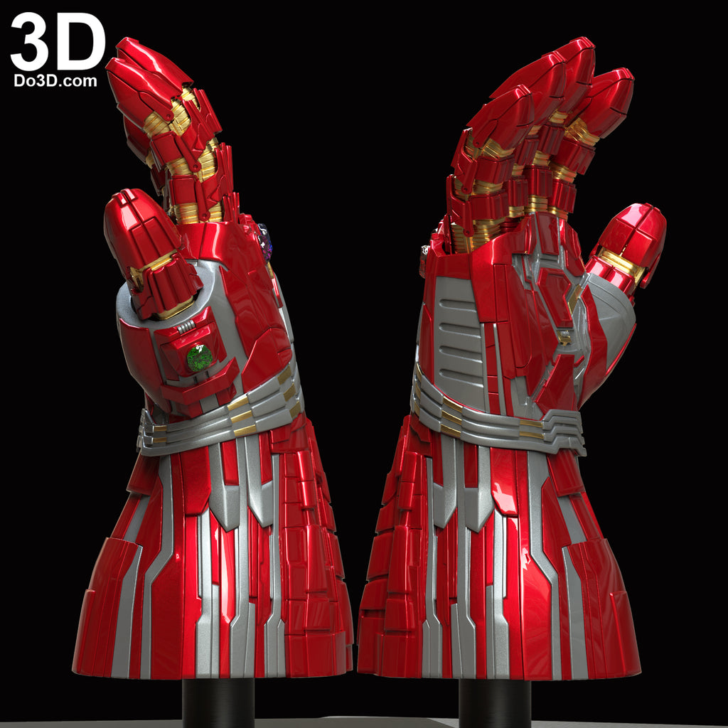 Hulk's Nano Infinity Gauntlet Type 003 Expanded | 3D Model Project #5991