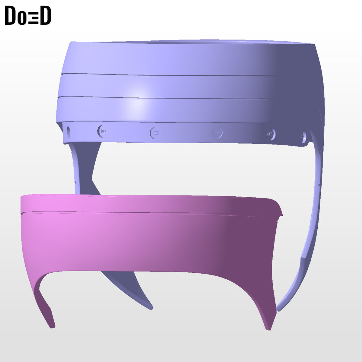 Gambit Helmet 2024 from Deadpool and Wolverine 3D printable model STL file #GB11