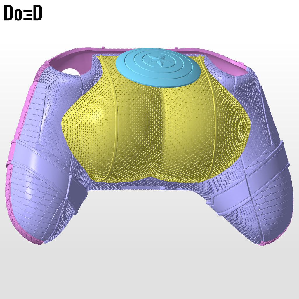 Captain America Xbox Controller Case Cover | 3D Printable Model Print File #CAC2