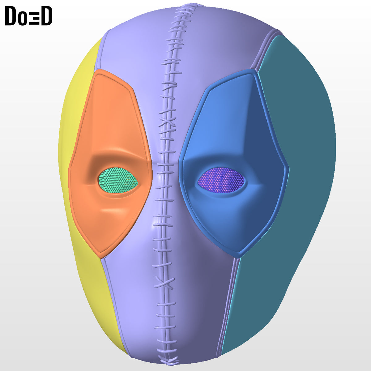 Kidpool Deadpool Helmet | 3D Printable Model #KP11