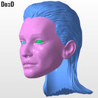 Shalla-Bal Helmet Silver Surfer Fantastic Four 2025 3D Printable Model #SS575