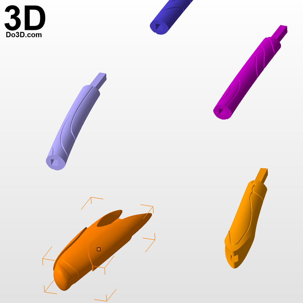 3D Printable Model: Loki Chitauri Scepter Staff Weapon | File Format: STL #2462