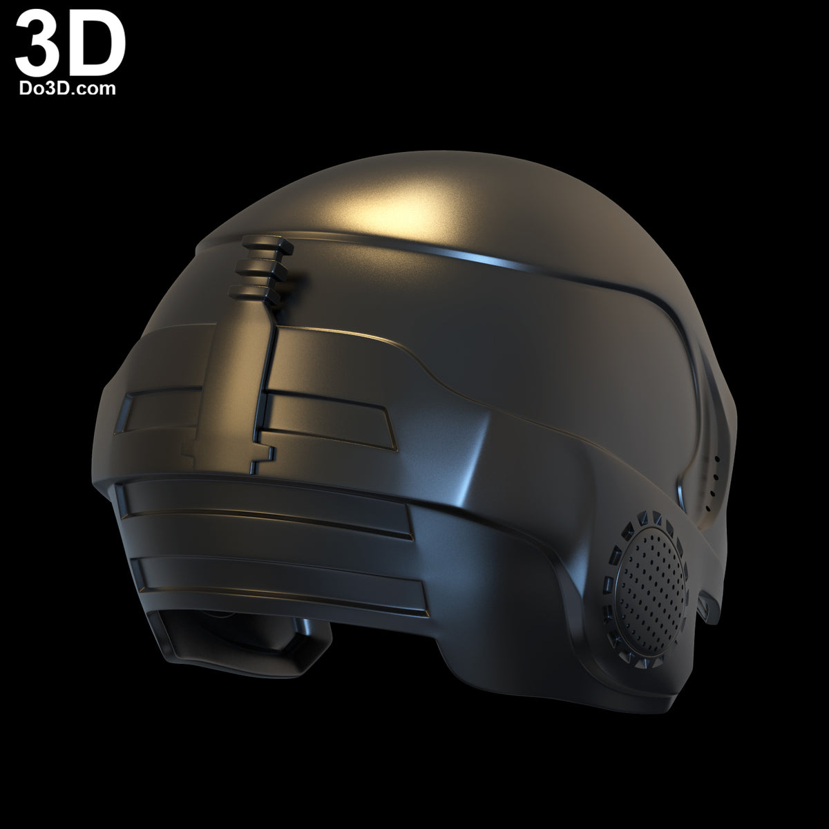 Black Noir full body armors, helmet, weapons | 3D Printable Model STL File BN953