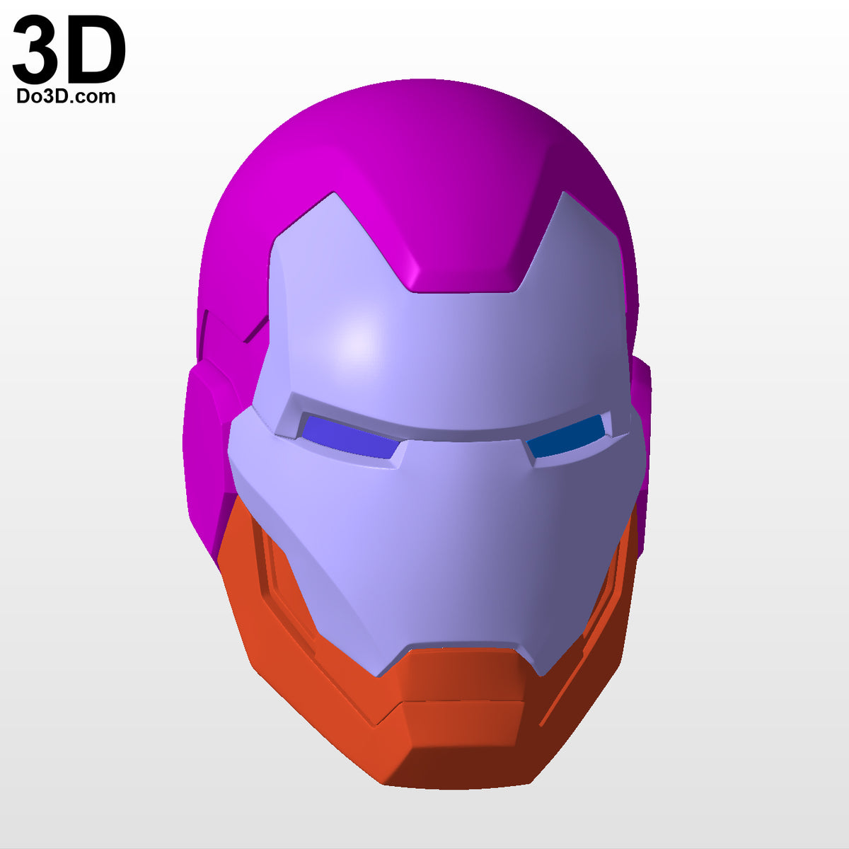 Iron Man Fortnite Helmet Stark Industries Skin | 3D Printable Model #FT10