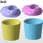 Deadpool 3 Popcorn Bucket Do3D Screamer 3D Printable Model File STL #DP38